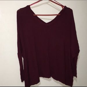 Flowy long sleeved shirt